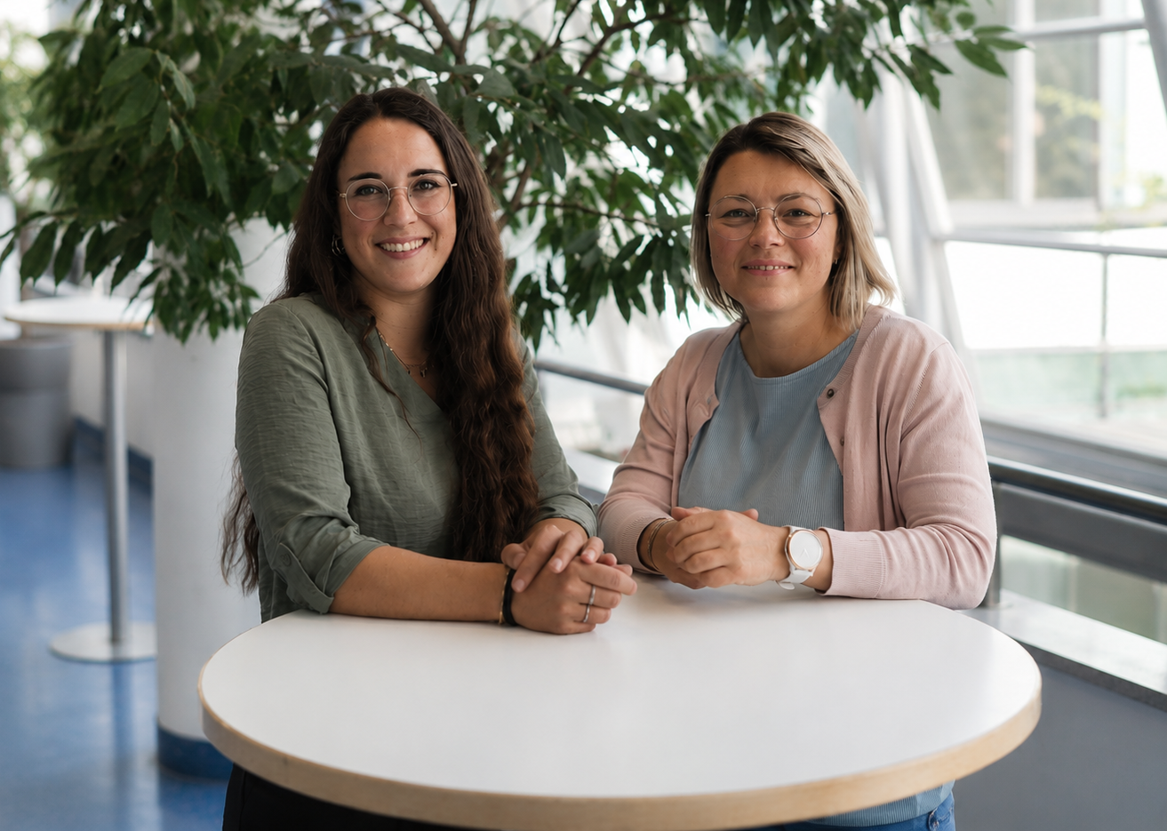 Marie Näßl und Katrin Reisinger